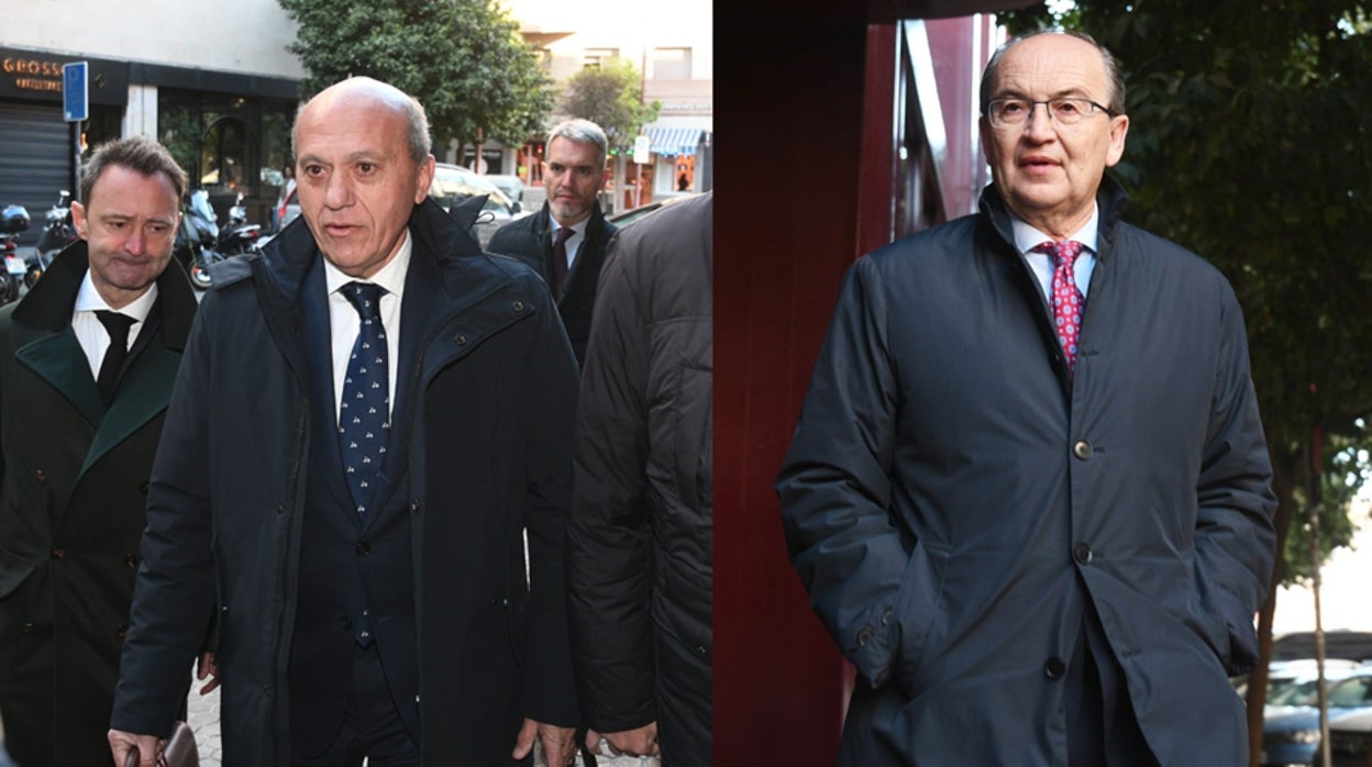 Del Nido y Castro, ayer en los juzgados