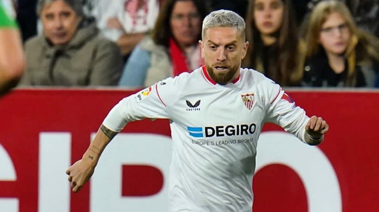 Papu Gómez, en un partido con el Sevilla FC