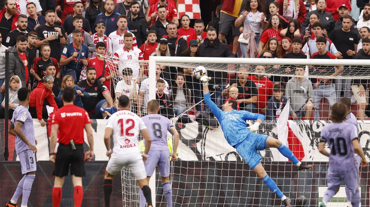 Sevilla - Real Madrid, las estadísticas del partido