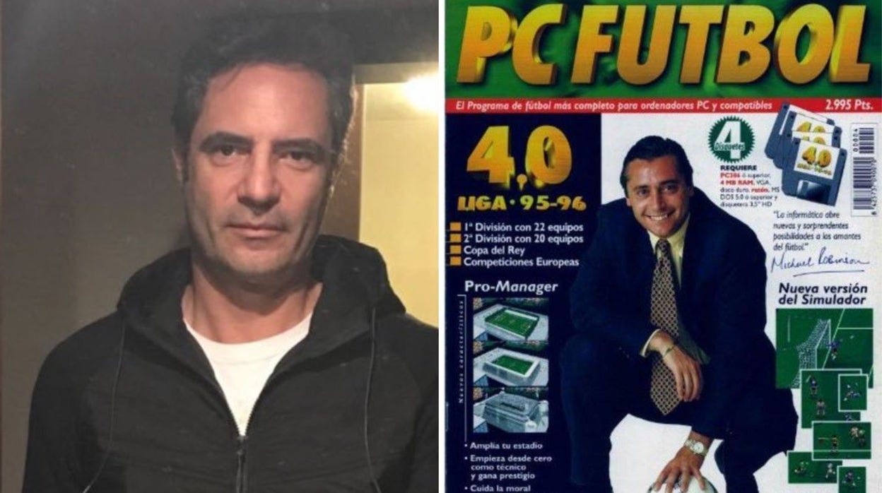 Víctor Orta y Gaby Ruiz, durante la etapa de ambos en el Leeds United