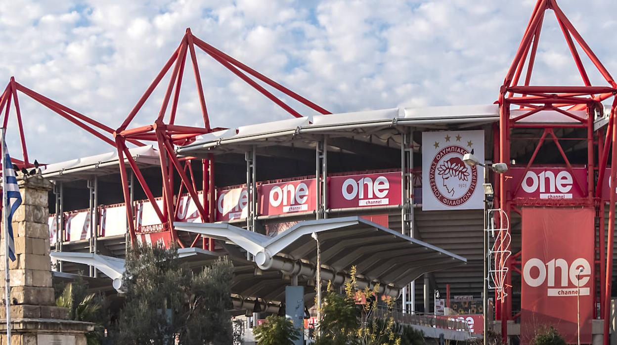 Estadio del Olimpiacos, el Giorgios Karaiskakis, sede de la final de la Supercopa de Europa