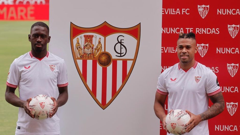 Presentación Boubakary Soumaré y Mariano Díaz con el Sevilla FC: vídeo en directo, streaming, declaraciones y rueda de prensa