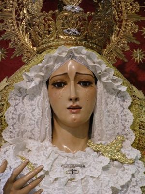 La Virgen de la Esperanza, del Juncal, visita esta tarde la parroquia del Cerro