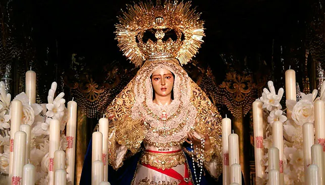 La Virgen De La Merced De Bollullos De La Mitación Realiza Su Salida Extraordinaria Este Sábado 