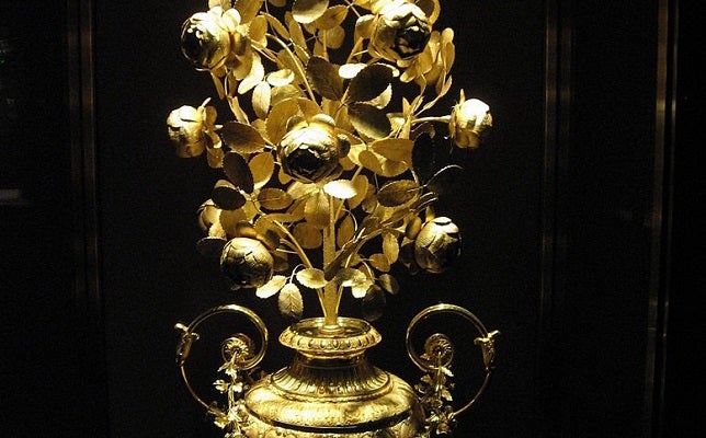 El confesionario. Rosa de oro