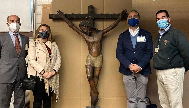 El Cristo más antiguo de Andalucía regresa definitivamente a la Candelaria