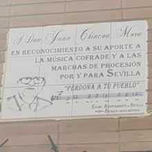 Detalle de la placa descubierta