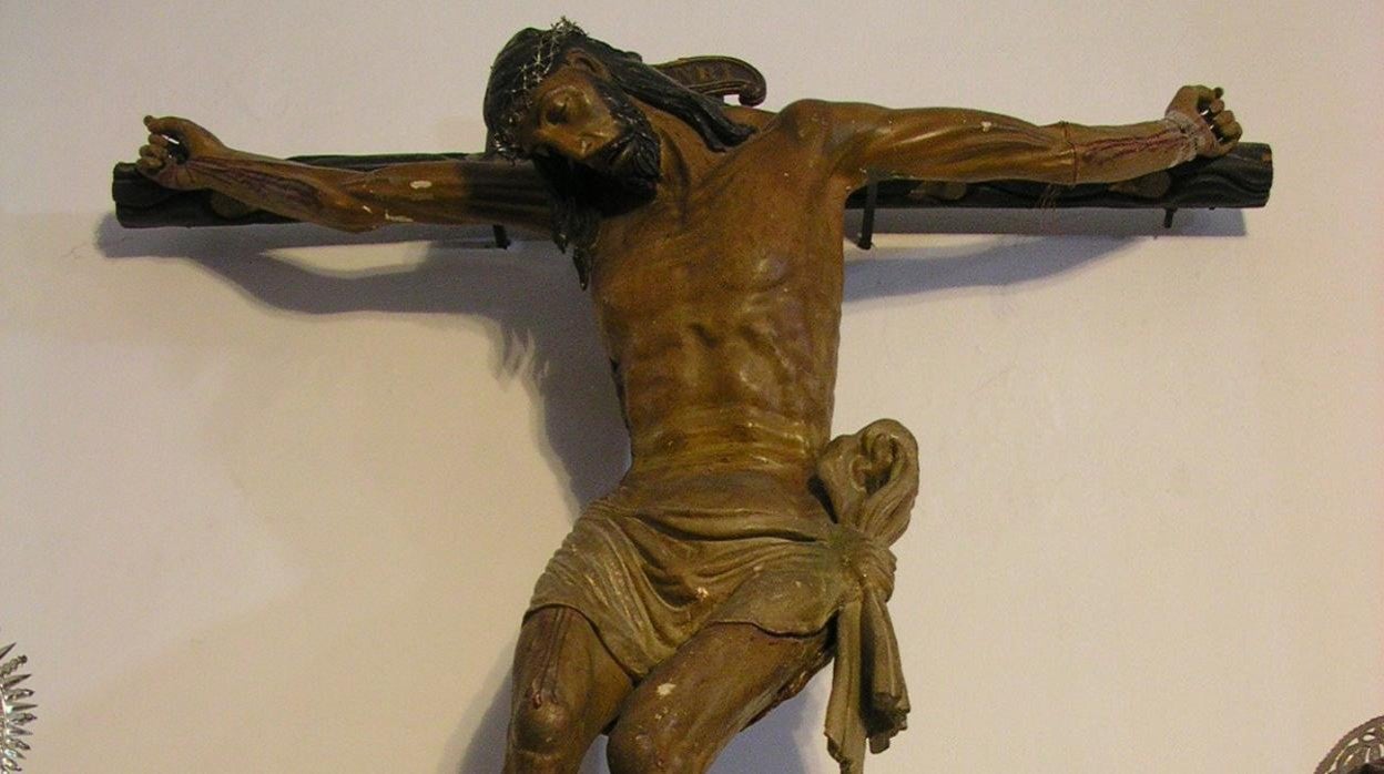 El Cristo de la Vera Cruz de la parroquia de San Pedro de Carmona