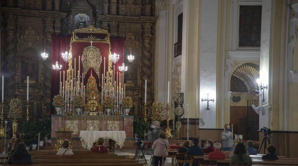 El Rocio de Triana en San Jacinto el pasado mes de octubre