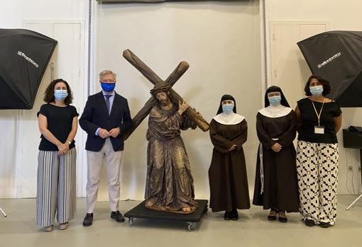 Presentación de la restauración del Nazareno de las clarisas