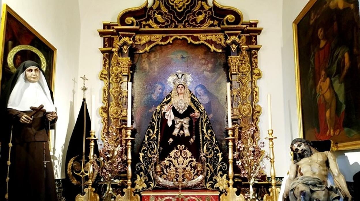 La Virgen de los Dolores de los Servitas de los Palacios