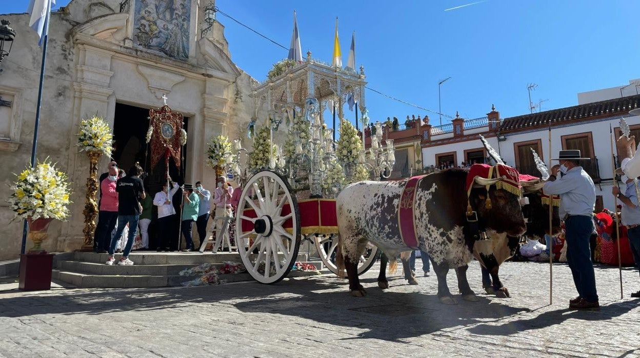 La carreta de Quintillo, este fin de semana en la Subida de la Asunción de Cantillana