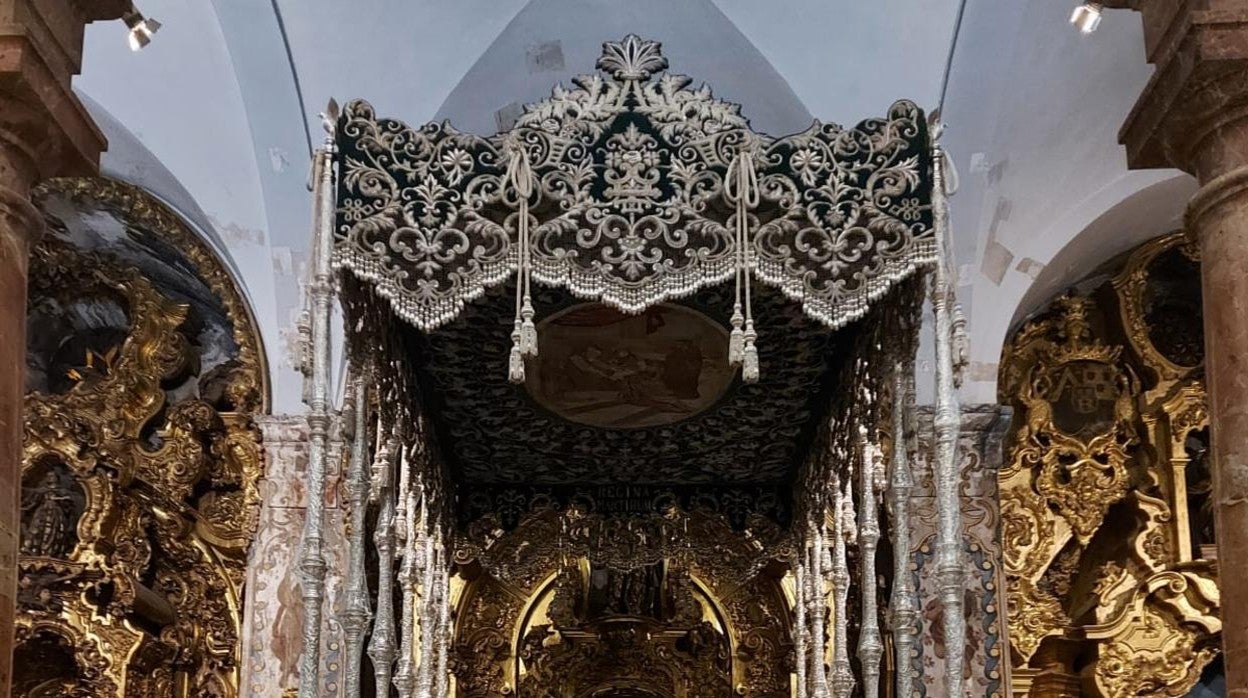 Paso de palio de la Candelaria