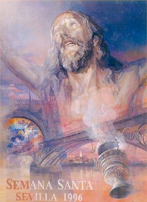 Las representaciones del Cachorro en el cartel de la Semana Santa de Sevilla
