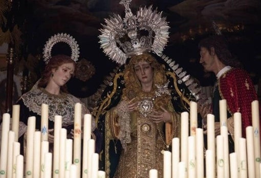 Virgen del Sol el Sábado Santo