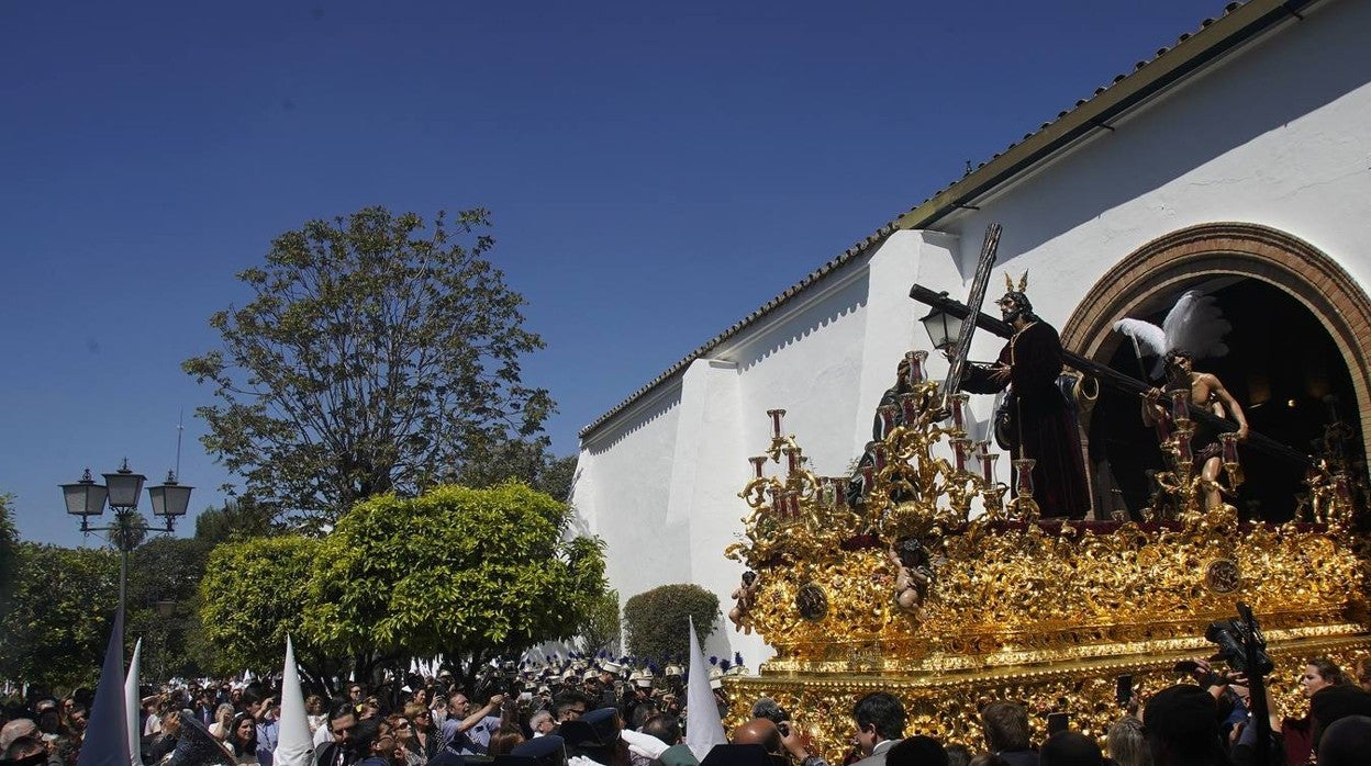 El Señor de la Victoria de la hermandad de la Paz