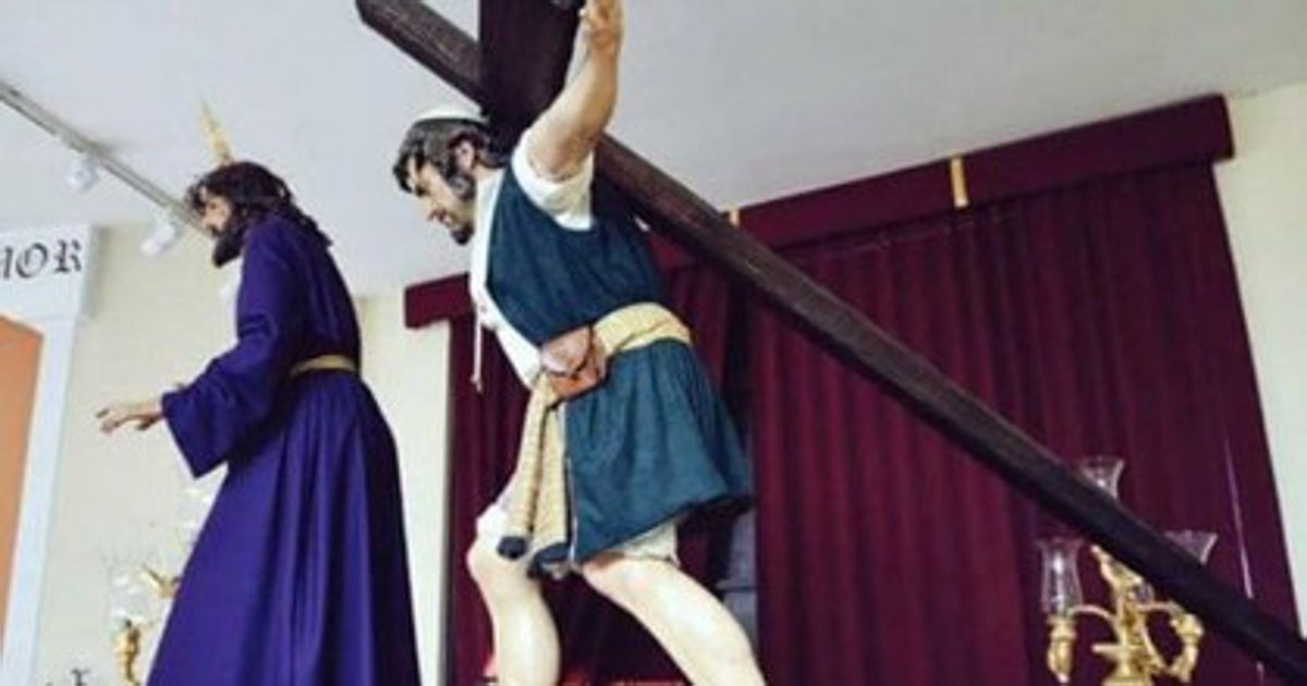 La hermandad de San Jerónimo en directo este Sábado de Pasión en Sevilla