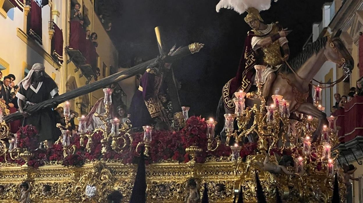 El Cristo de las Tres Caídas de la hermandad de la Esperanza de Triana