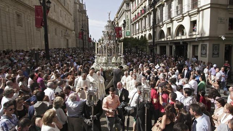 El cortejo del Corpus Christi de Sevilla