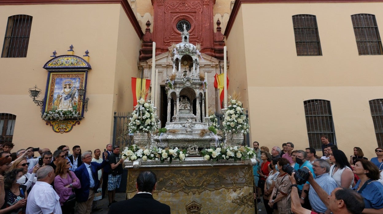 La Custodia de santa Ana, en el Corpus de Triana
