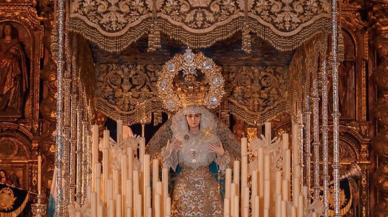 Horario e Itinerario Procesión Extraordinaria María Santísima de los Dolores. Castilleja de la Cuesta 14 de Julio del 2024