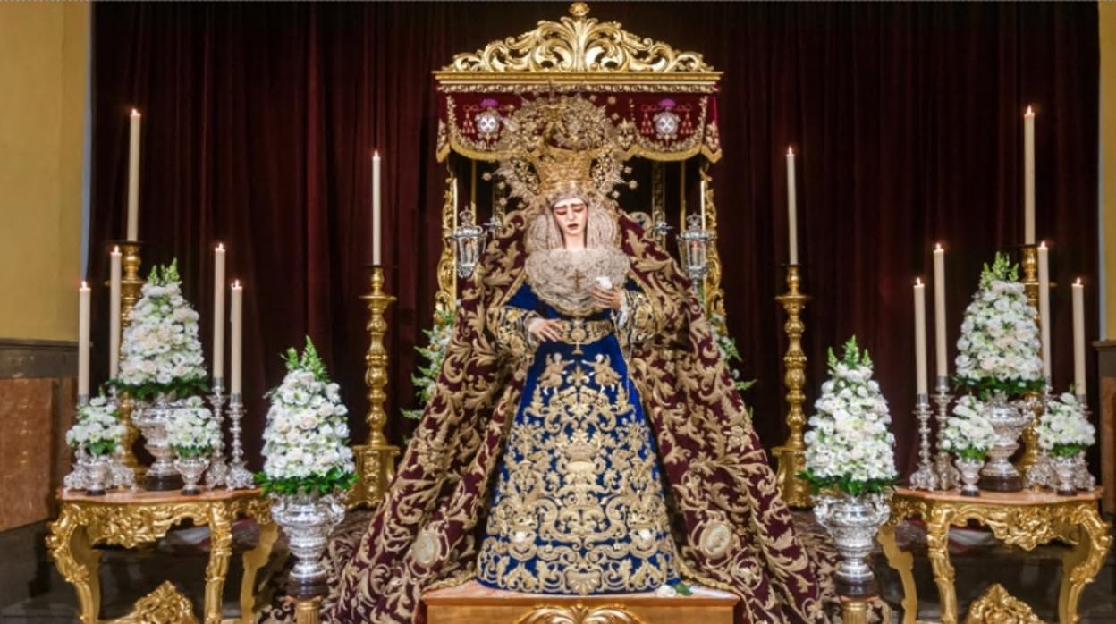 La Virgen de la Encarnación de San Benito estará en besamanos