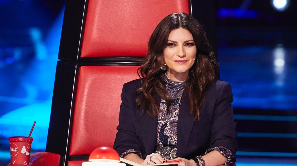 Imagen de Laura Pausini en un momento del programa