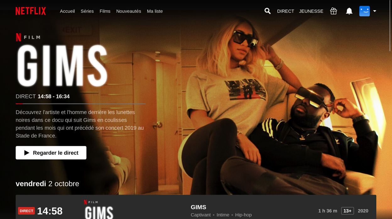 Netflix Direct de momento solo está disponible en Francia