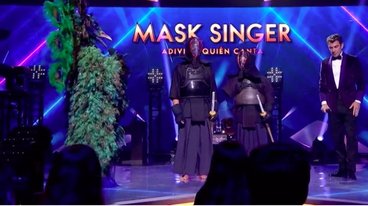 Imagen del programa con Pavo Real y los samuráis