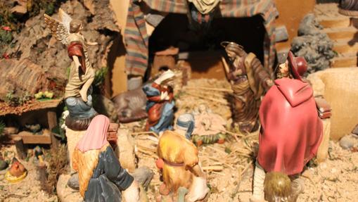 El portal de belén que monta cada año la familia Muñoz en Morón