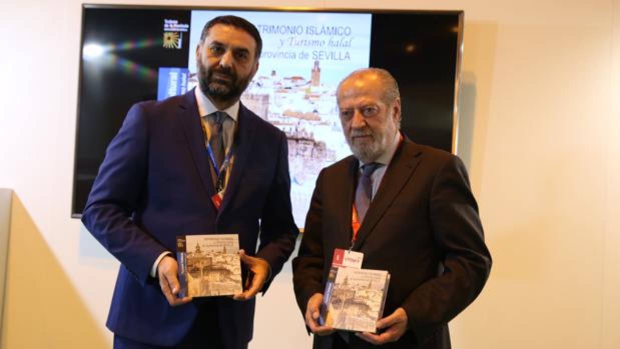 El consejero de Turismo de la Junta y el presidente de la Diputación