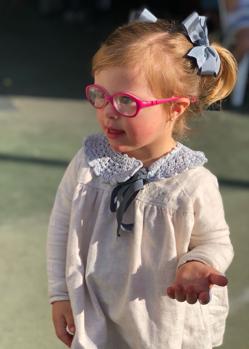 La pequeña Lola Torralbo Baeza