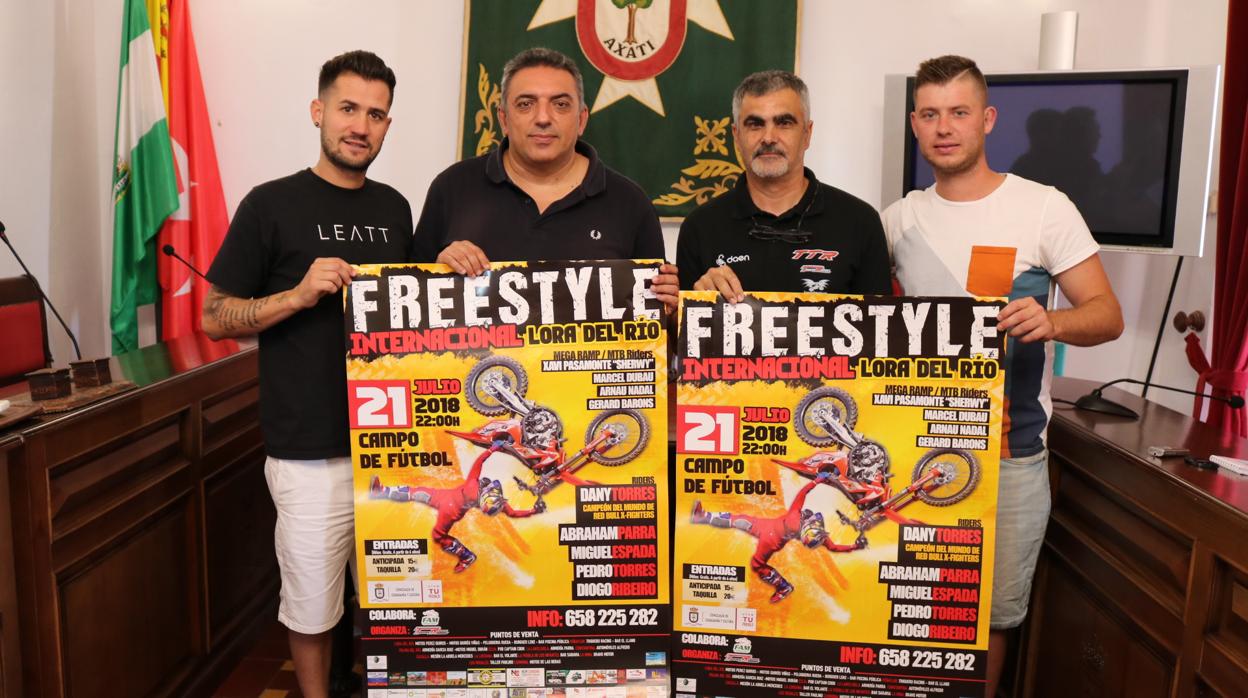 Presentación de la prueba de «Freestyle Internacional» que tendrá lugar el próximo 21 de julio en Lora del Río