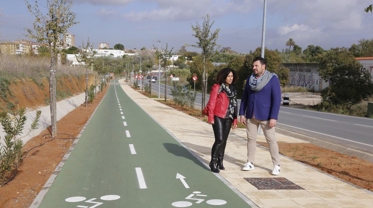 Abierta la ciclosenda de 400 metros que conecta Mairena Sur con el entorno de Porzuna