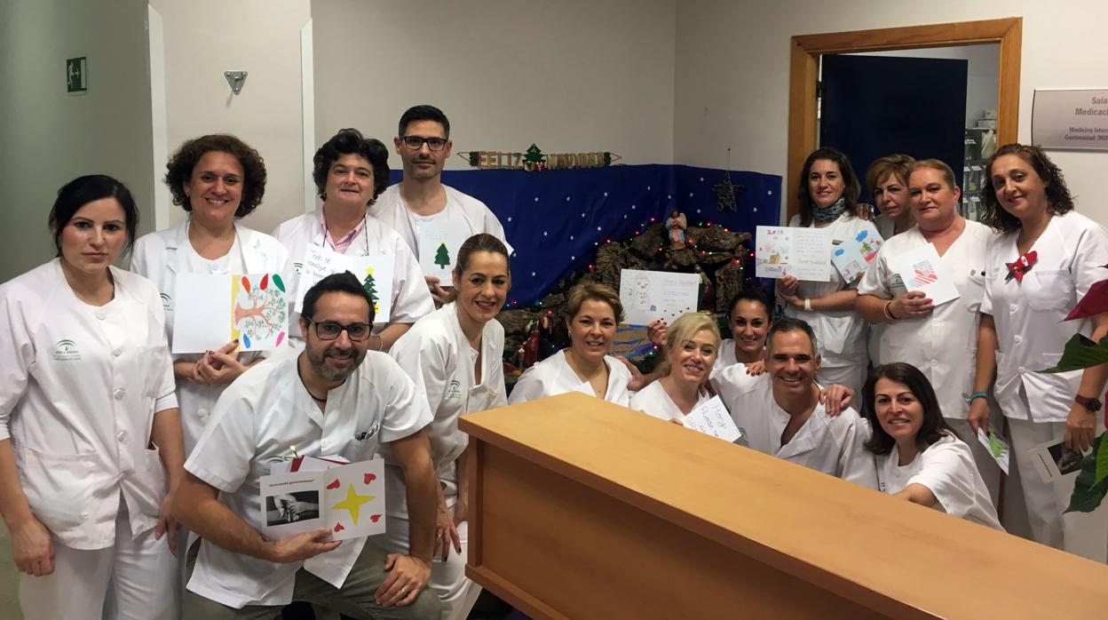 Profesionales del área de Medicina Interna del Hospital El Tomillar