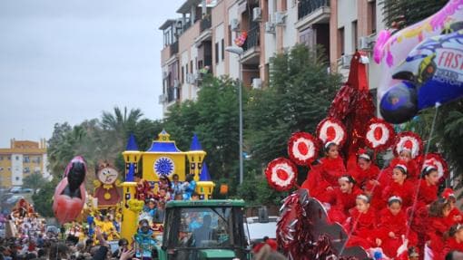 Cabalgata de Reyes Magos en Alcalá de Guadaíra