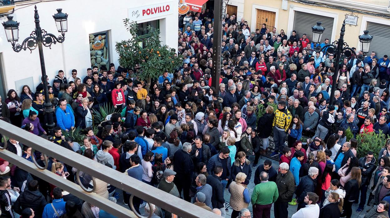 Manifestación vecinal en Casariche
