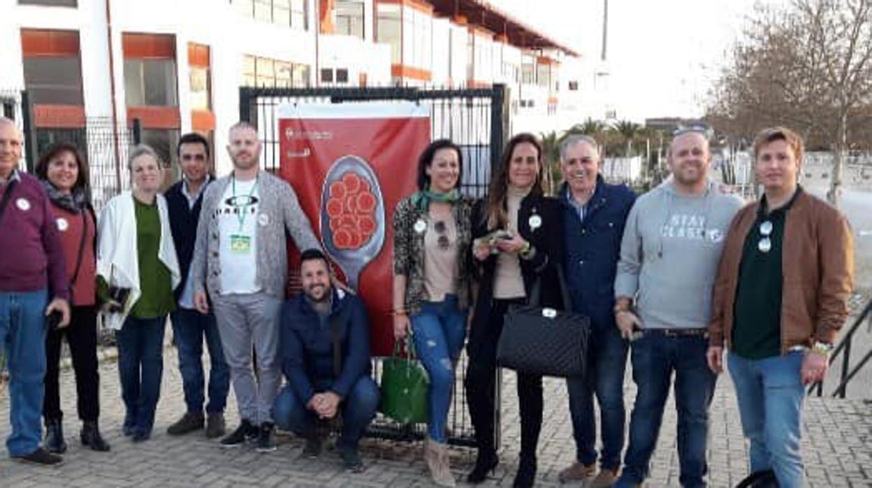 Cristina Alonso participó este pasado fin de semana en un acto de Vox en Dos Hermanas