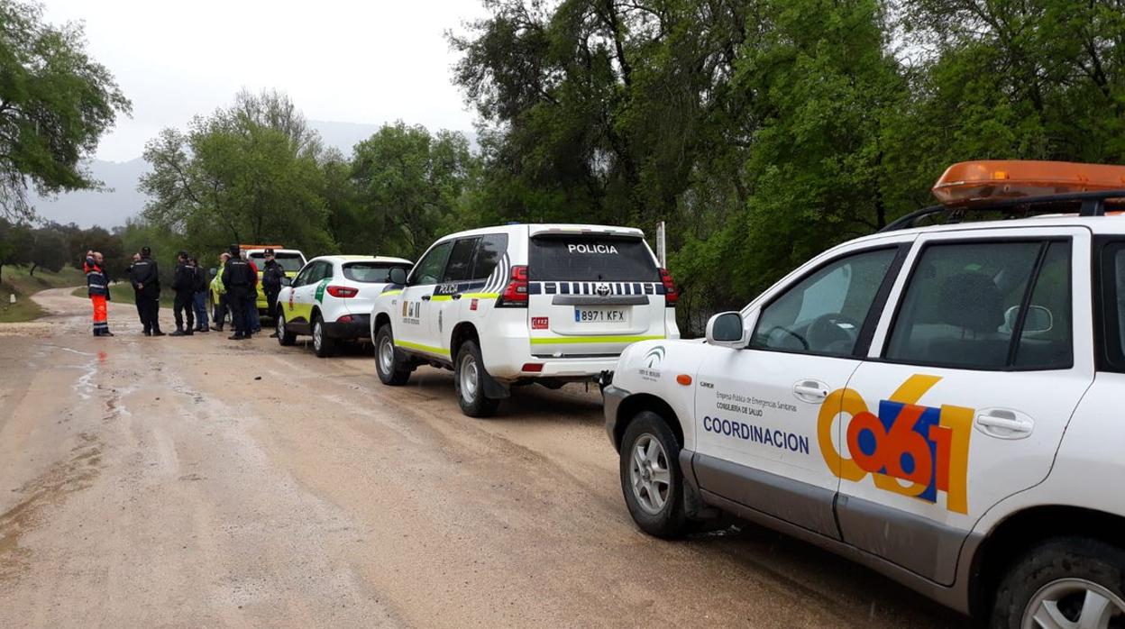 Dispositivo de Emergencias 112 (Foto de archivo)