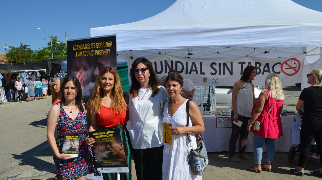 La campaña se ha puesto en marcha en Utrera coincidiendo con el Día Mundial sin Tabaco