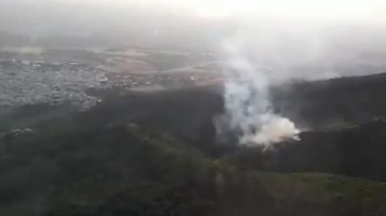 Incendio en Montellano