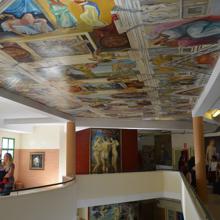 El instituto de Utrera que se ha convertido en todo un museo de arte