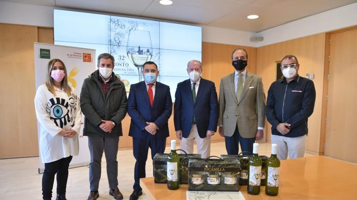 Presentación de la La XXXII edición de la Fiesta del Mosto y la Aceituna Fina del Aljarafe en Umbrete