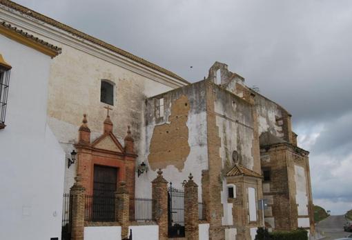 El edificio antes de su restauración