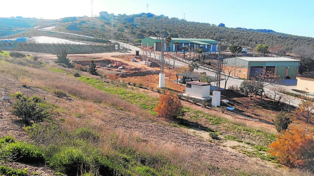 Vista general de la planta de reciclaje del Consorcio de Medio Ambiente Estepa-Sierra Sur