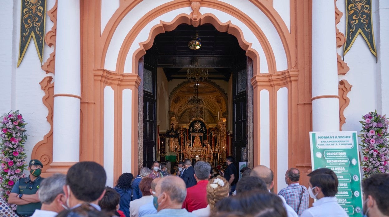 Misa de Pentecostés en Almonte