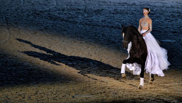«Un caballo de cine», el espectáculo de Sicab 2016