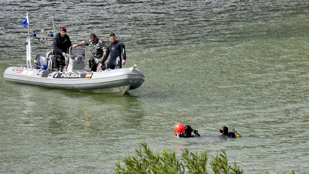 Dispositivo de la búsqueda de Marta del Castillo en el río