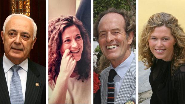 Ignacio Montaño, Pepa Pérez Victoria, Carlos Telmo y Lola González Bourrelier