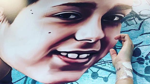 Los mejores grafiteros se unen a la campaña de Julio para combatir la leucemia